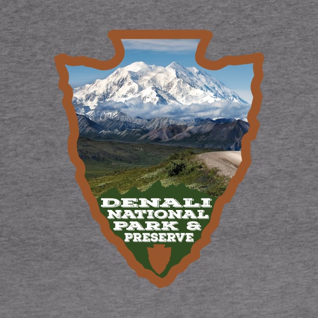 Denali National Park & Preserve arrowhead by nylebuss